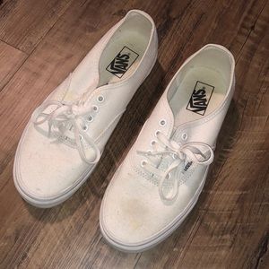 White vans US men’s 9.5 or US women’s 11